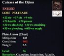 Cuirass of the Djinn