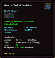 Mace of Clerical Precision