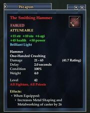The Smithing Hammer