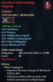 Occultist's Exterminating Leggings