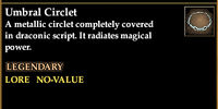 Umbral Circlet