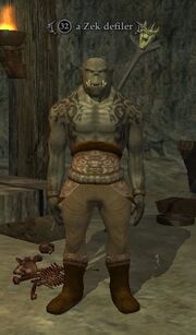 A Zek defiler