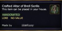 Crafted Altar of Brell Serilis