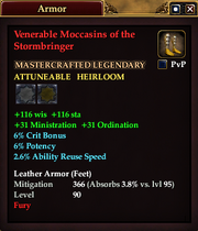 Venerable Moccasins of the Stormbringer