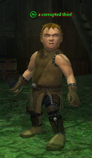 A corrupted thief