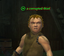 A corrupted thief