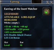Earring of the Inert Watcher