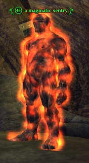 A magmatic sentry