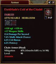 Darkblade's Coif of the Citadel