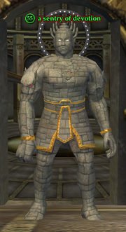 A sentry of devotion