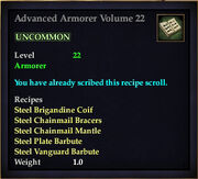 Advanced Armorer Volume 22