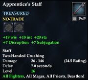 Apprentice's Staff