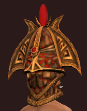 Sacrosanct Barbute of the Exarch (Equipped)