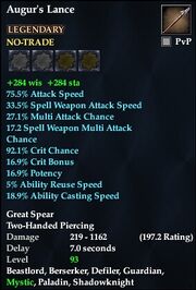Augur's Lance