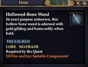 Hollowed-Bone Wand