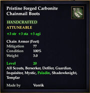 Carbonite Chainmail Boots