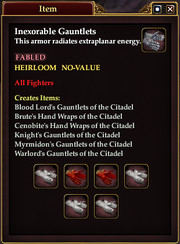 Inexorable Gauntlets