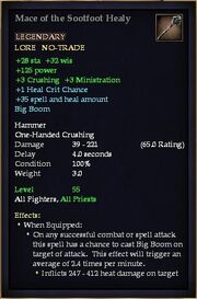 Mace of the Sootfoot Healy