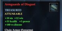 Armguards of Disgust
