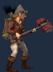 Blacksmith's Bloodiron Greathammer (Equipped)