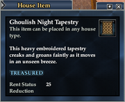 Ghoulish Night Tapestry