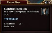 Sableflame Emblem