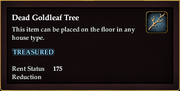 Dead Goldleaf Tree