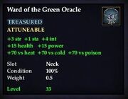 Ward of the Green Oracle