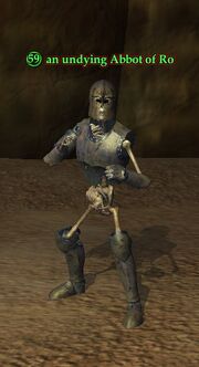 An undying Abbot of Ro