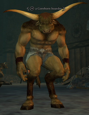 A Gorehorn hoarder