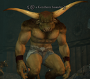 A Gorehorn hoarder