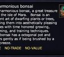 A harmonious bonsai