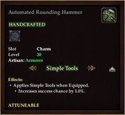 Automated Rounding Hammer