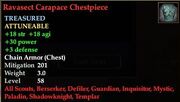 Ravasect Carapace Chestpiece