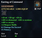Earring of Command
