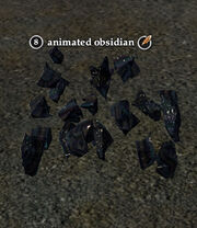 Animated obsidian