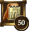 Icon Achievement ribbon orange rect gold castle 50.png