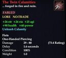 The Twin Calamities