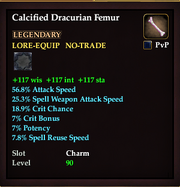 Calcified Dracurian Femur