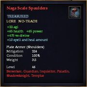 Naga Scale Spaulders