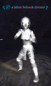 A fallen Solusek diviner