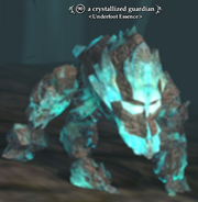 A crystallized guardian