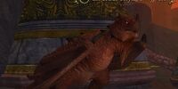 An elder skyfire wyvern