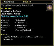Yutte Rocksword's Rock Acid