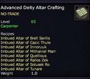Advanced Deity Altar Crafting