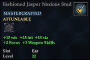 Fashioned Jasper Noxious Stud