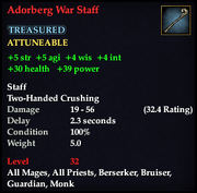 Adorberg War Staff