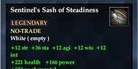 Sentinel's Sash of Steadiness