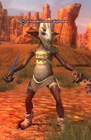 A Sandscrawler diplomat