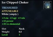 Ice Chipped Choker